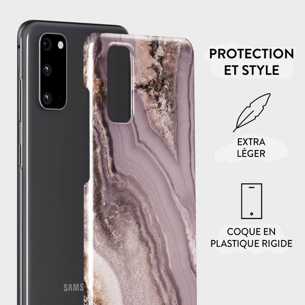 Convient à la coque de protection rigide Galaxy S20 - Temu France