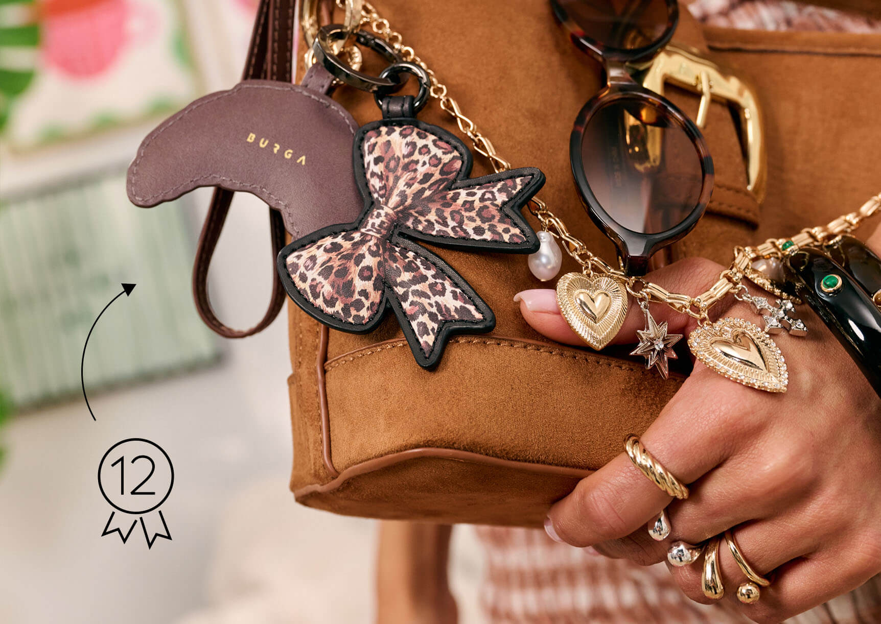 Burga Sac à Main Cuir Housse D'Ordinateur Burga Island Girl 13