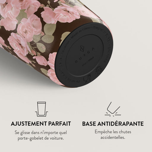 Tasse Isotherme Bubba Envy 24 Oz - Rose, Inox, Couvercle Violet - Bon état