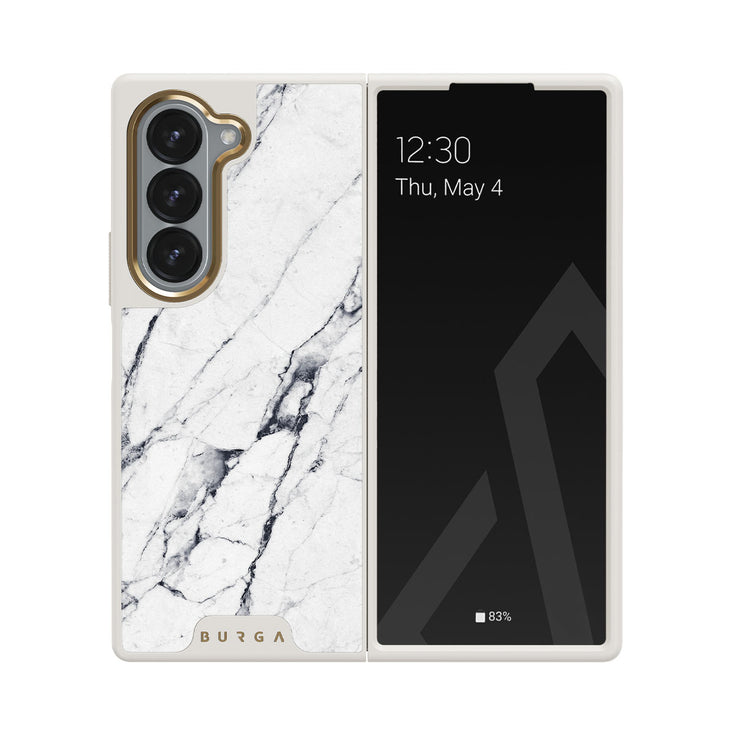 Satin White - Samsung Galaxy Z Fold 6 Coque