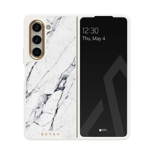 Satin White - Samsung Galaxy Z Fold 5 Coque