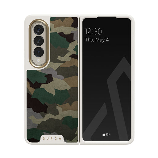 Tropical Green Camo - Samsung Galaxy Z Fold 4 Coque