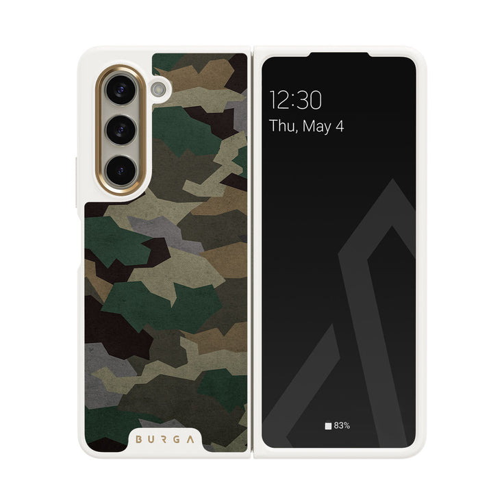 Tropical Green Camo - Samsung Galaxy Z Fold 5 Coque