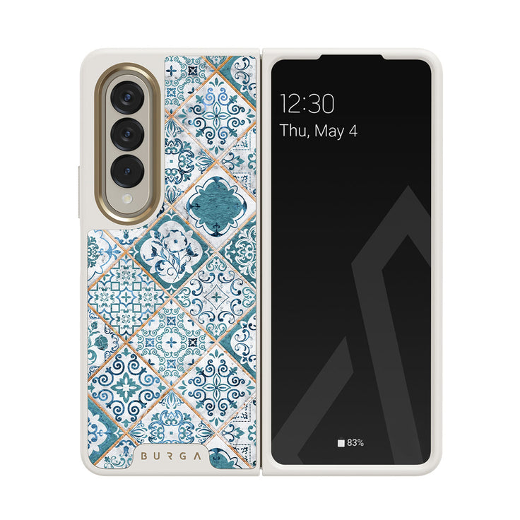 Tropical Oasis - Samsung Galaxy Z Fold 4 Coque