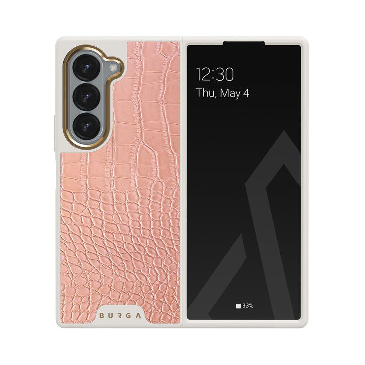 Pink Croco - Samsung Galaxy Z Fold 6 Coque