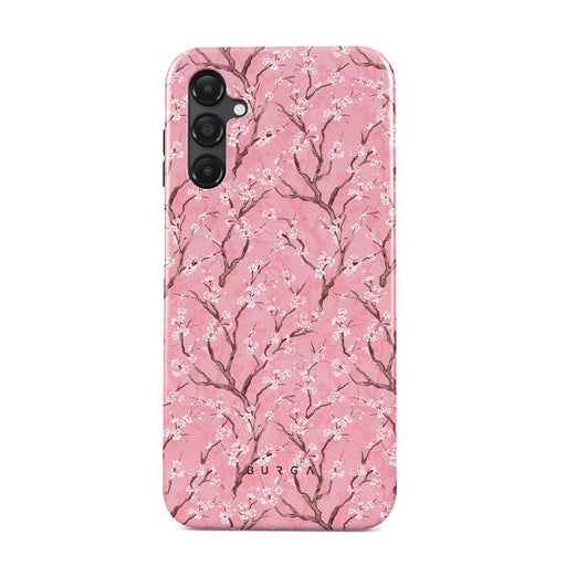 XIZYO Coque pour Samsung Galaxy A55 5G, Mignon Mat Translucide Fleur de