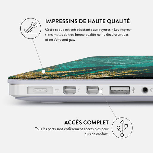 Emerald Pool MacBook Coque Rigide Macbook