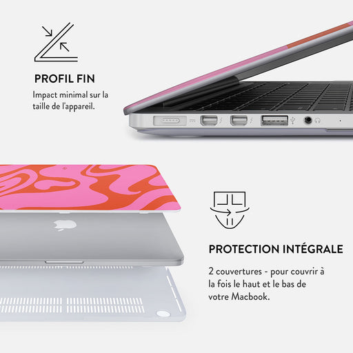 Ride the Wave MacBook Coque Rigide Macbook