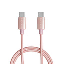 USB-C vers USB-C / Or Rose